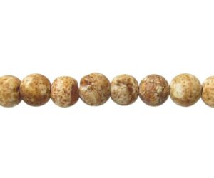 antique agate gemstone round beads 6mm matte australia