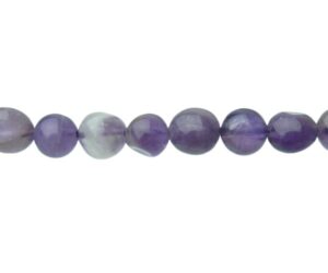 amethyst pebble gemstone beads