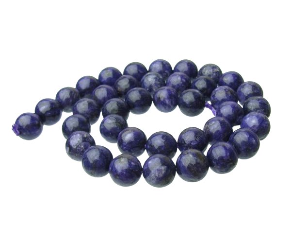 charoite gemstone round beads 10mm