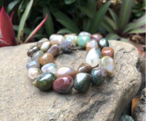 fancy jasper nugget gemstone beads natural crystals australia