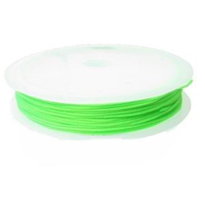 Bright Green Nylon Cord 0.8mm [approx. 9M spool]