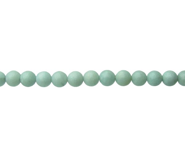 amazonite 6mm round gemstone beads