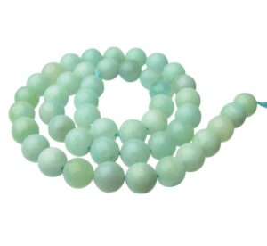 amazonite 8mm round gemstone beads