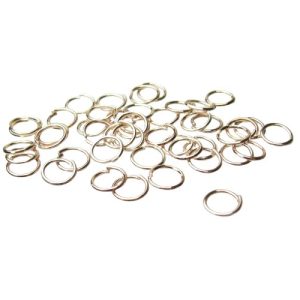 rose gold jump rings