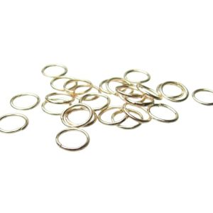 rose gold 8mm jump rings