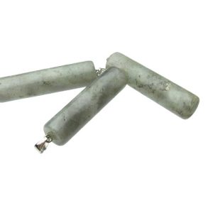 labradorite column gemstone pendant