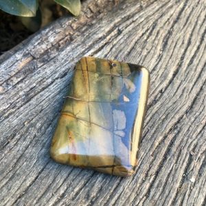 picasso jasper gemstone pendant
