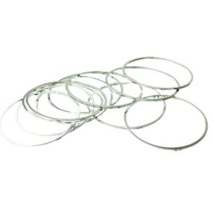 silver linking rings