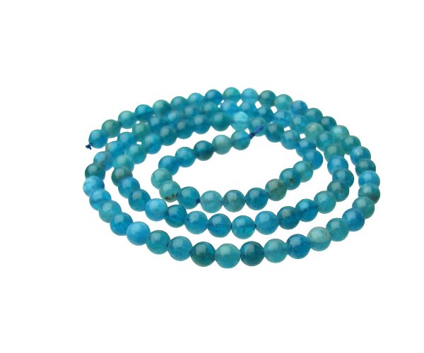 apatite natural crystal round beads