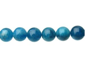 natural apatite crystals beads 8mm round