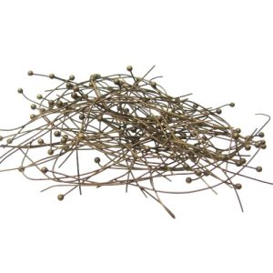 bronze toned ballpins headpins
