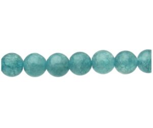 aquamarine 4mm round beads