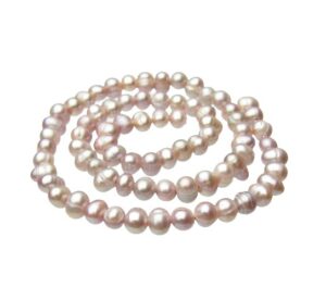 lilac small potato freshwater pearls