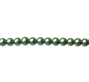 8mm green glass pearls beads australia
