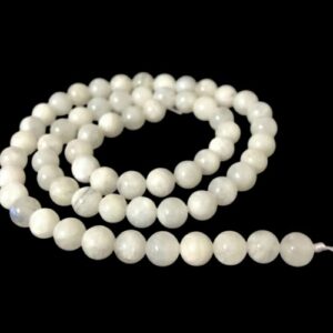 rainbow moonstone 6mm round beads