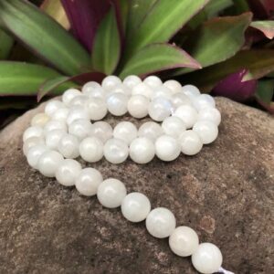 moonstone round beads natural crystals 8mm australia