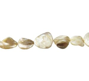 white shell nugget beads wholesale