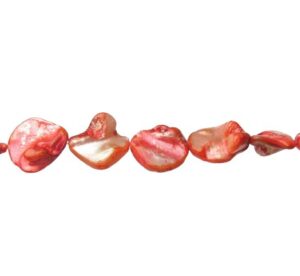 red shell nugget beads brisbane bead shop