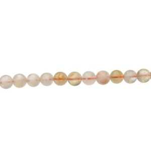 Citrine Round Gemstone Beads - 4mm [strand]