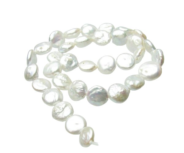 white coin freshwater pearls australia