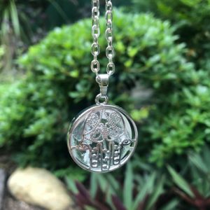 clear quartz hamsa pendant australia