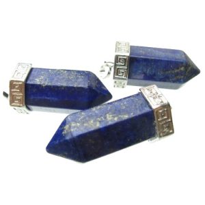 lapis lazuli point pendant