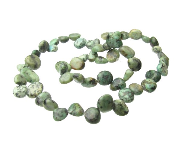 african turquoise nugget gemstone beads