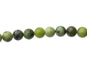 chrysoprase 10mm round gemstone beads