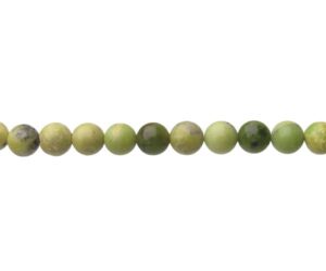 chrysoprase 8mm round gemstone beads natural
