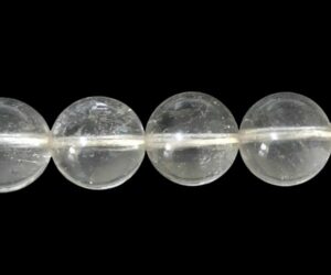 clear quartz 10mm round gemstone beads