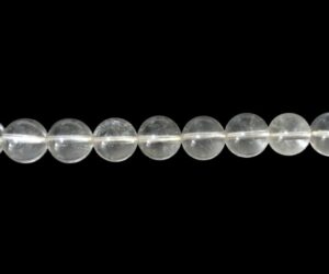 clear quartz 10mm round gemstone beads