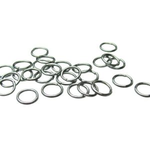 gun metal black jump rings