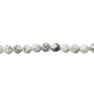 howlite faceted nugget gemstone beads australia