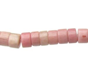 pink rhodonite natural gemstone crystal beads