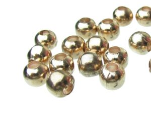 rose gold 8mm spacer beads