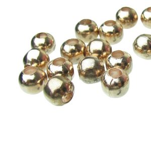 rose gold 8mm spacer beads