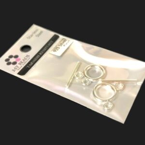 tarnish resistant silver toggle clasp