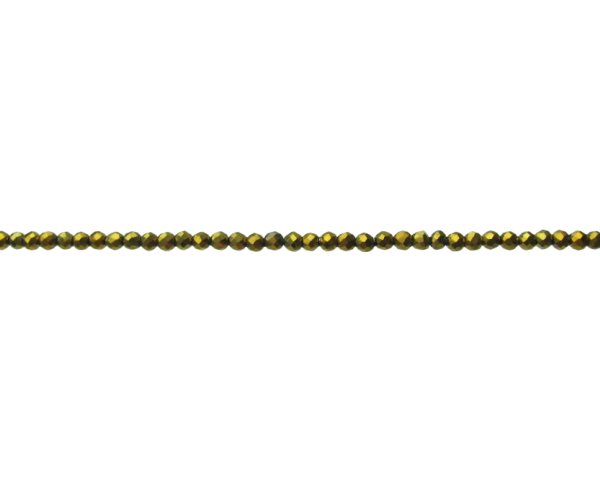 brass tiny crystal round beads 3mm