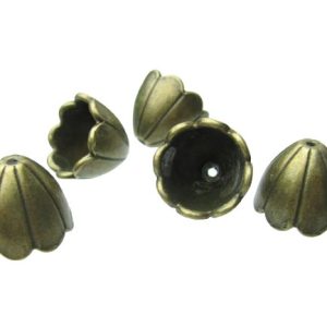 bronze bead caps