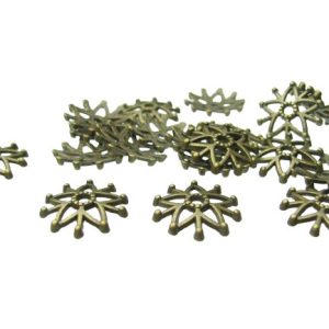 bronze bead caps diy beading