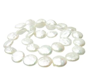 white coin freshwater pearls wholesale australia