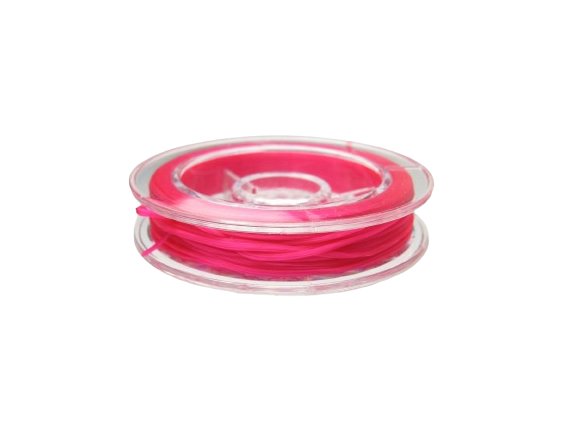 hot pink beading elastic