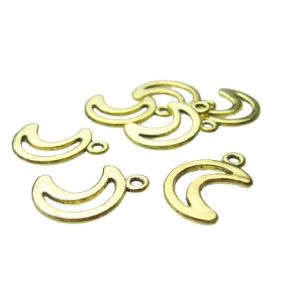 gold moon charms
