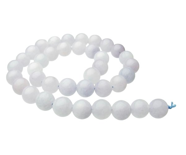 purple chalcedony 10mm round gemstone beads australia