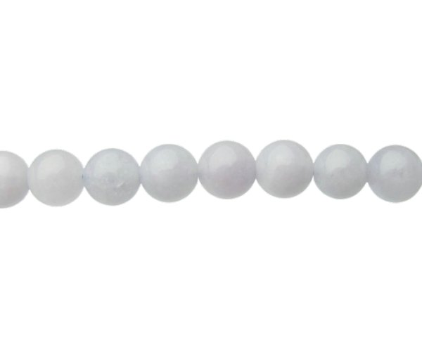 purple chalcedony 10mm round gemstone beads australia