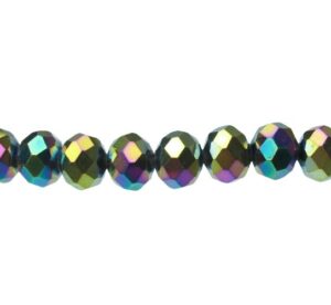 crystal rondelle beads