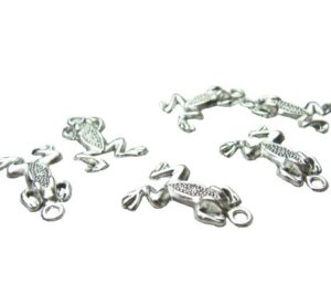 silver frog charms