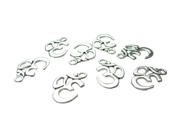 silver ohm charms