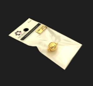 non tarnish 18k gold plated findings for jewellery making 10mm magnetic clasp