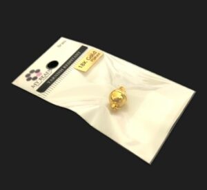 non tarnish 18k gold plated findings for jewellery making magnetic clasp